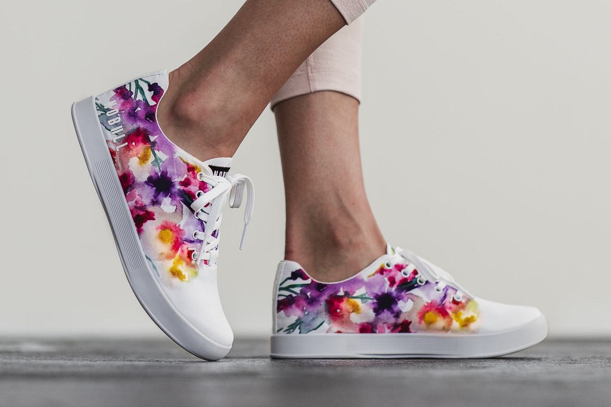 Nobull Canvas Women's Trainers Purple | Australia (AF9378)